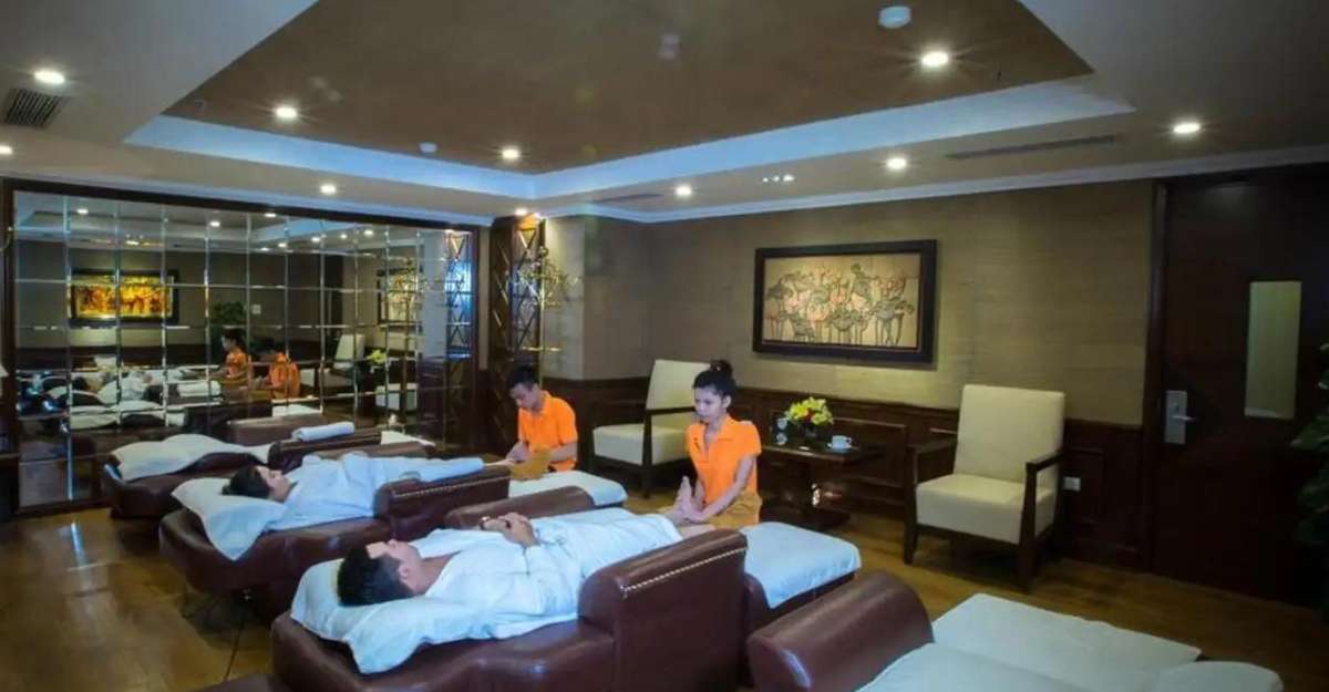 Phòng Massage tại Chalcedony Hotel