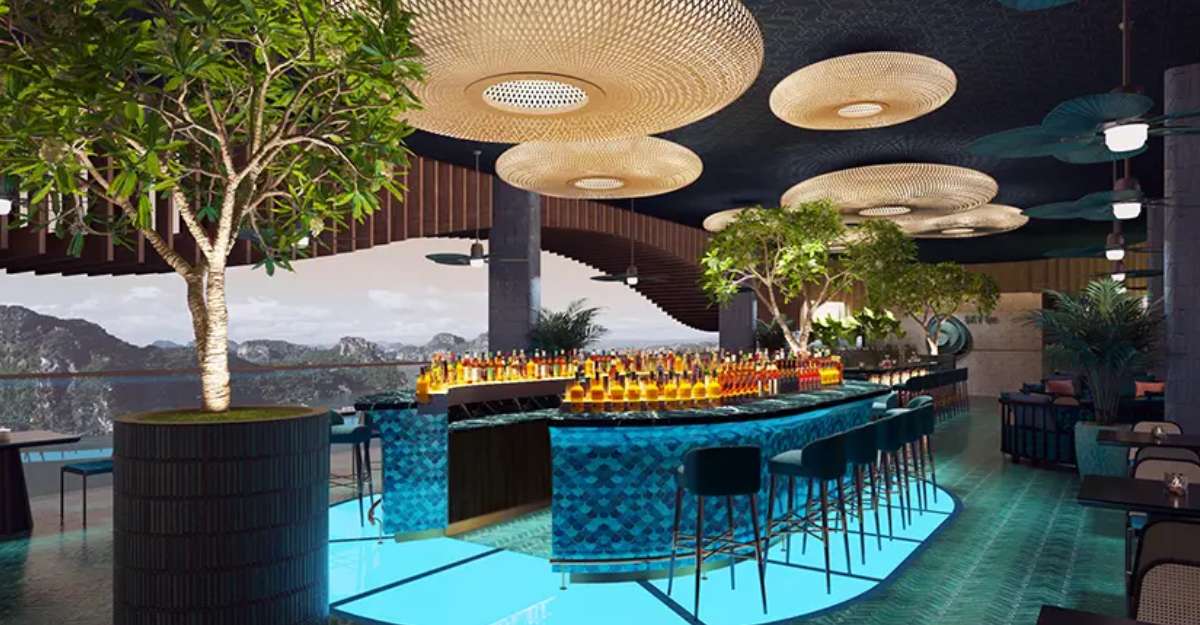 Angsana Quan Lan không gian The Sky Bar