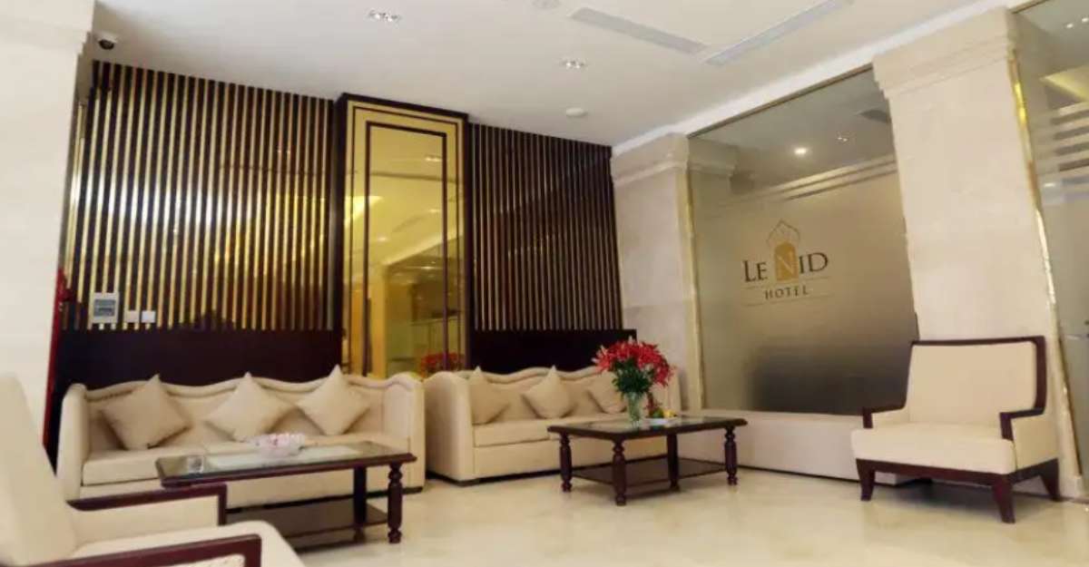 Lenid Hotel Tho Nhuom khu vực sảnh chờ