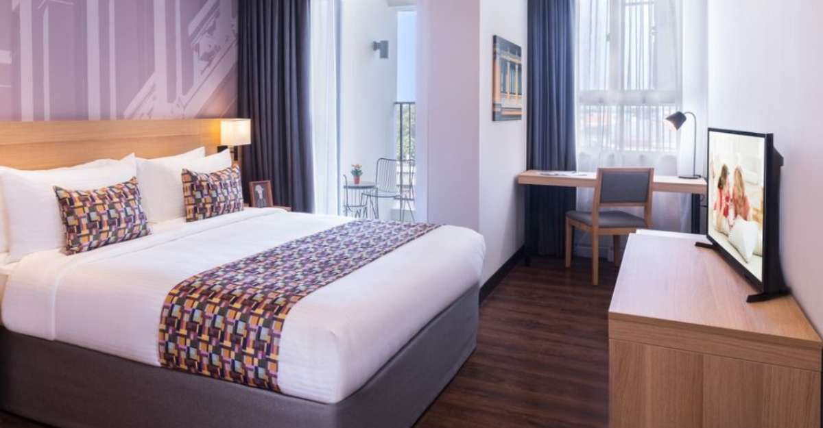 Không gian Deluxe 1 Bedroom tại Citadines Central Binh Duong