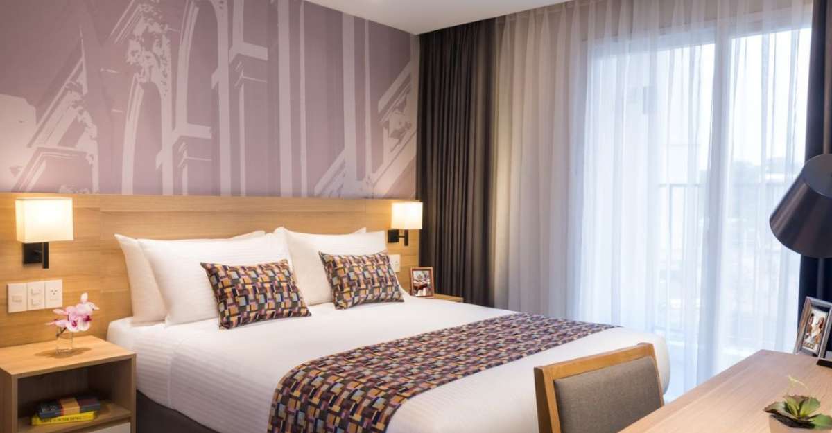 Không gian 1-bedroom Premier tại Citadines Central Binh Duong