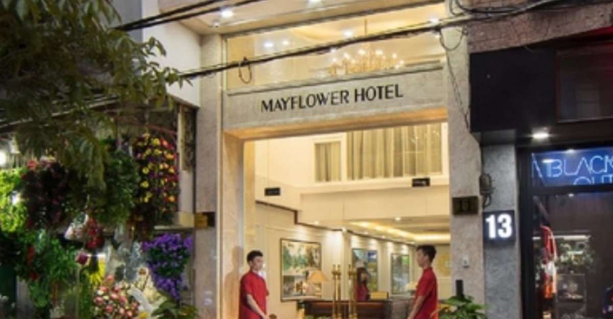 Hình ảnh Mayflower Hotel Hanoi nhìn từ bên ngoài