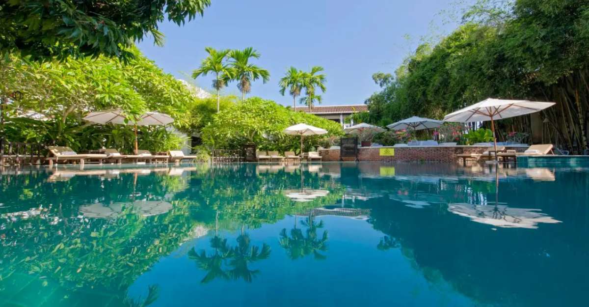 Hồ bơi tại Hoi An Ancient House Resort & Spa