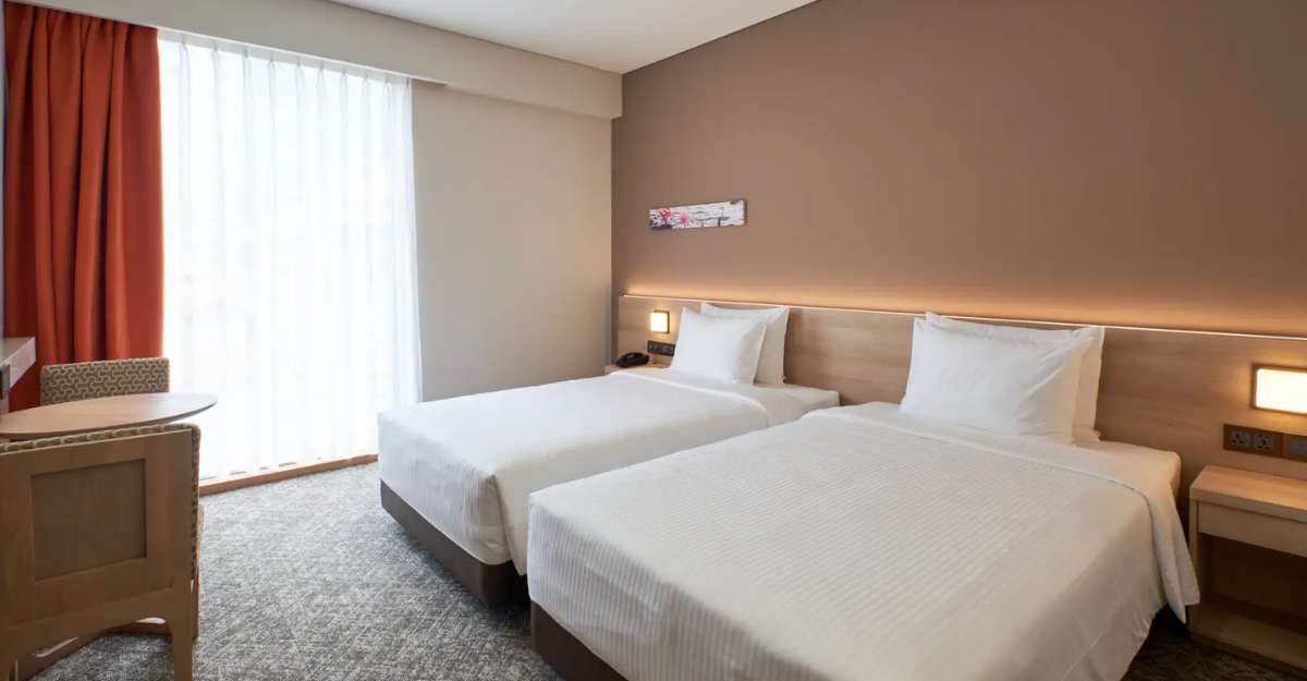 Thiết kế phòng Standard Twin tại khách sạn Sotetsu Grand Fresa Saigon