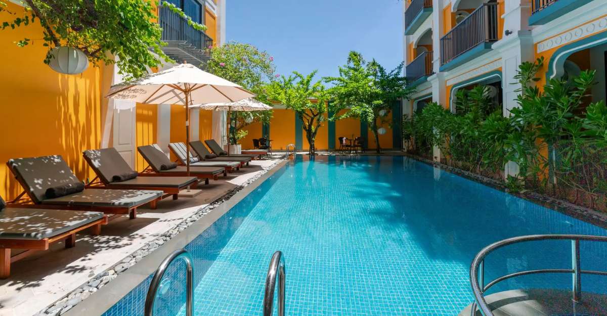 Hồ bơi tại Son Hoi An Boutique Hotel And Spa
