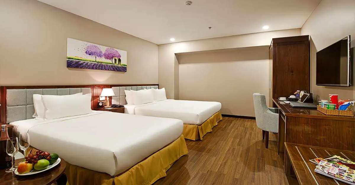 Phòng 60 Minute Spa Treatment Superior Triple Window tại Yarra Ocean Suites Danang