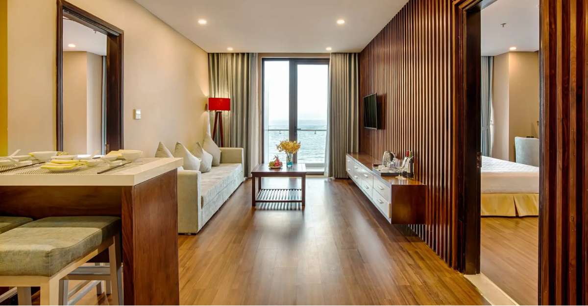 Phòng 2-bedroom Residence tại Yarra Ocean Suites Danang