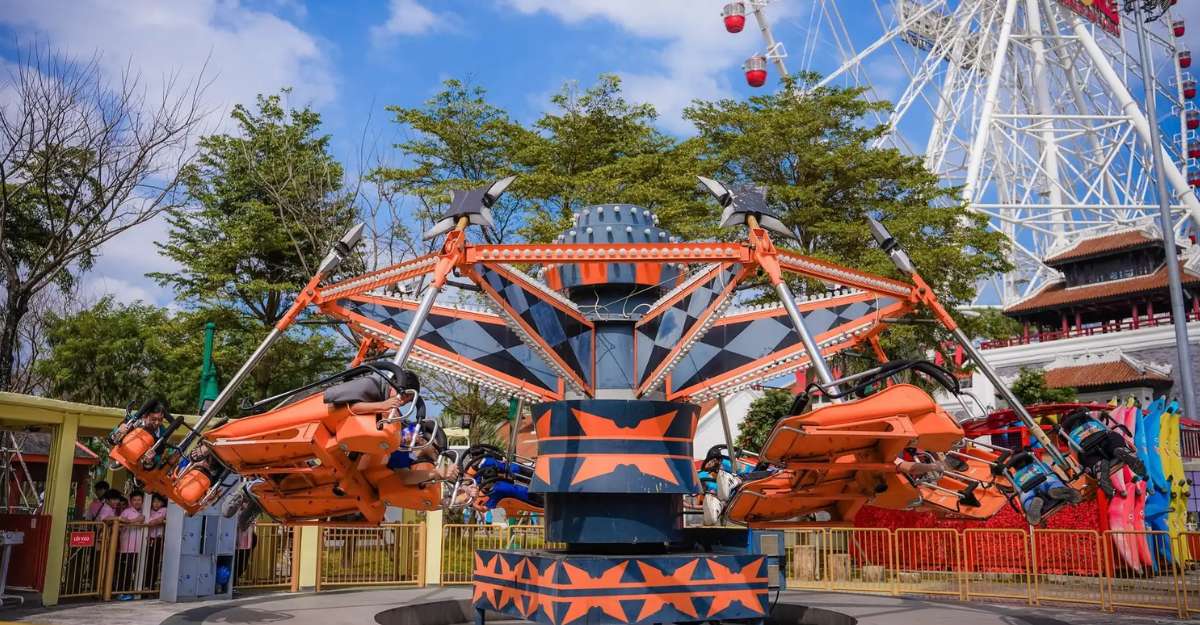Trải nghiệm vui chơi tại Asia Park