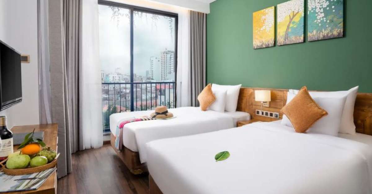 Chi House Danang phòng 2-bedroom Deluxe Apartment With Balcony City View