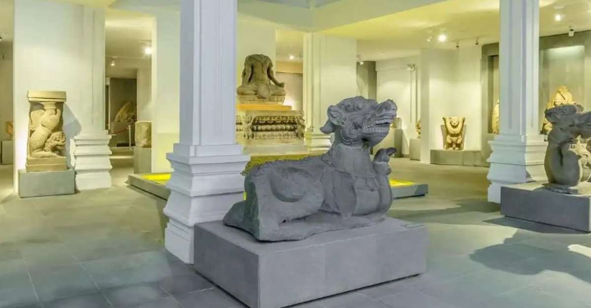 Không gian Bảo tàng Điêu khắc Chăm