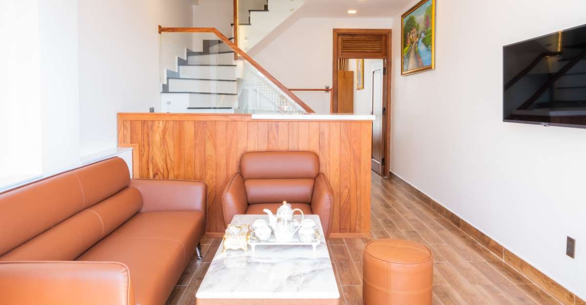 Phòng Deluxe Three-bedroom Apartment With Terrace tại La Fleur Premium Central Apartment