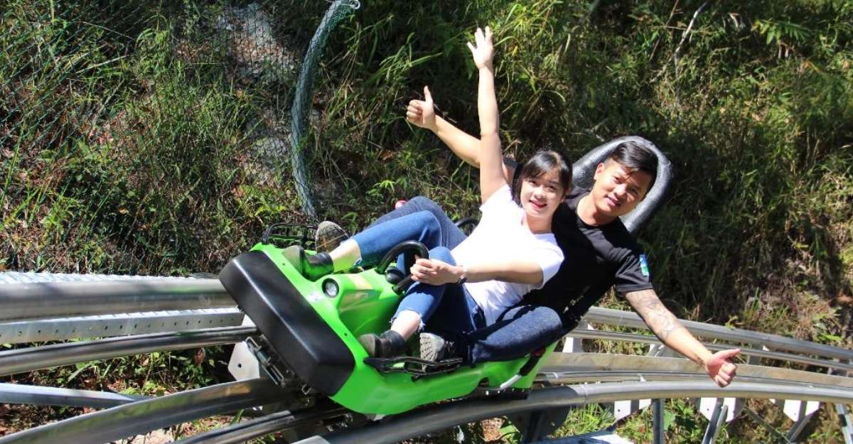 Trải nghiệm xe trượt Alpine Coaster Datanla tại Đà Lạt