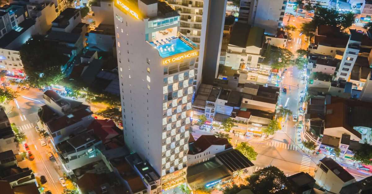 Hình ảnh Le's Cham Hotel toàn cảnh nhìn từ trên cao