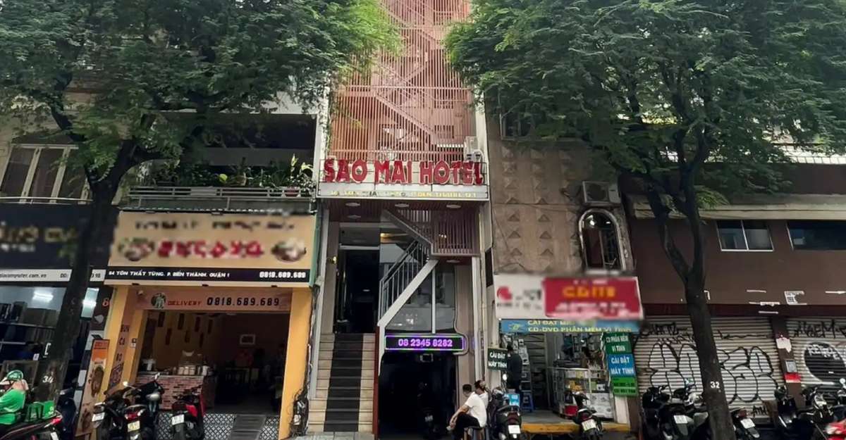 Ảnh Sao Mai Hotel từ bên ngoài
