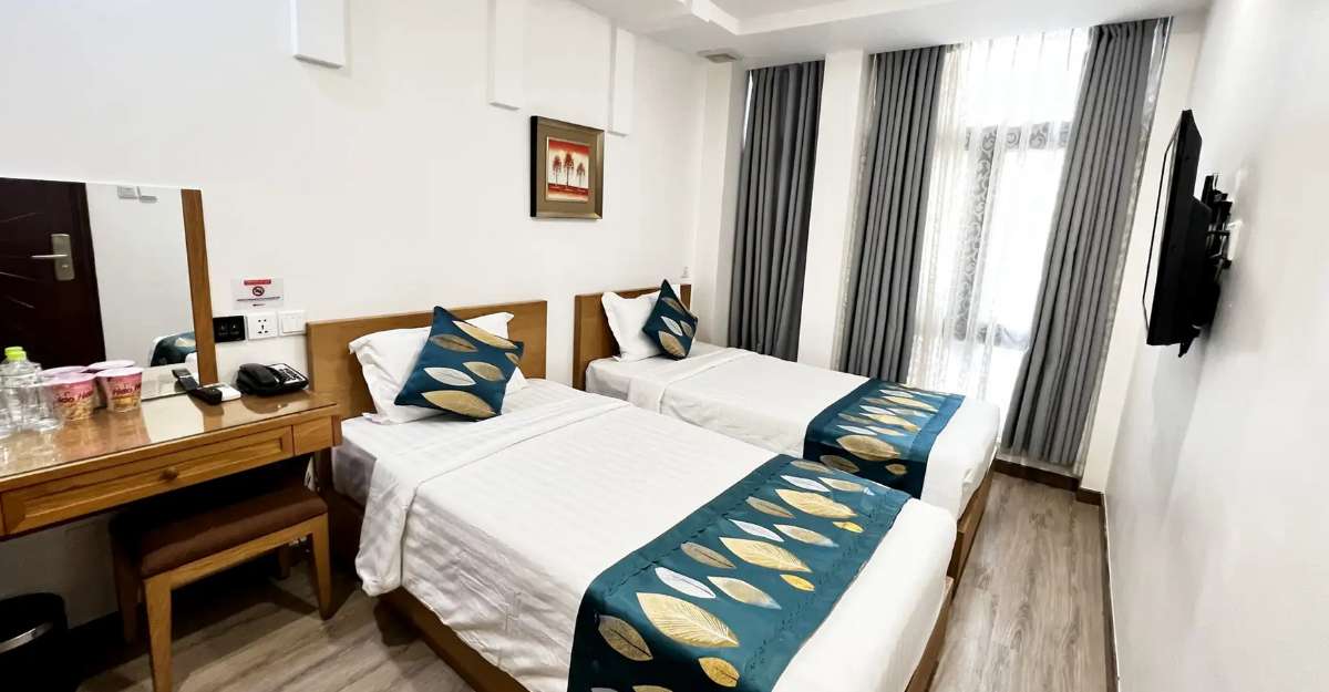 Sao Mai Hotel phòng Deluxe Double