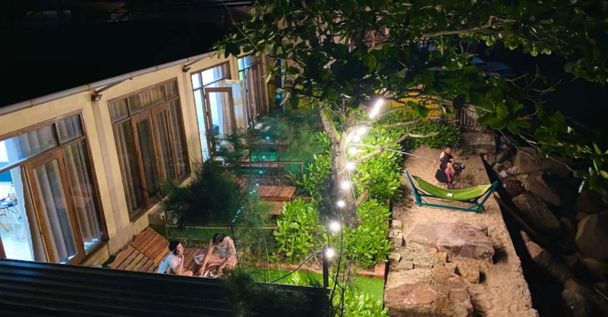 Không gian tổ chức tiệc nướng ngoài trời tại CHILL HOUSE by the beach
