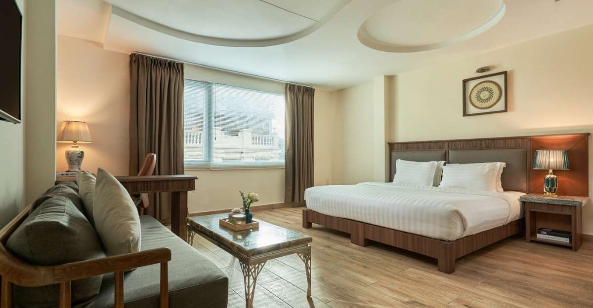 Phòng Luxury tại Sky Gem Hotel - Ben Thanh