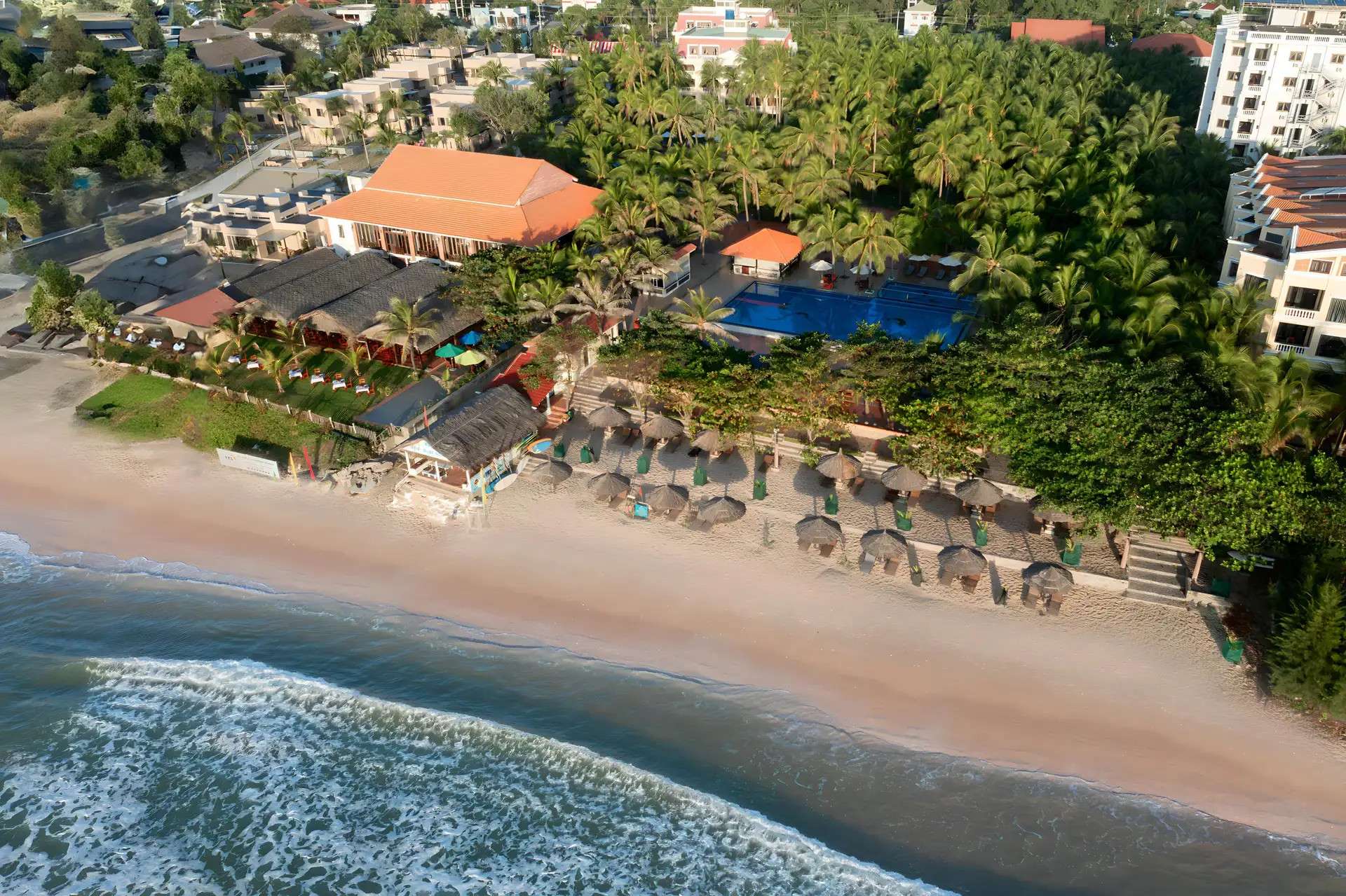 Sea Lion Beach Resort & Spa nhìn từ trên cao