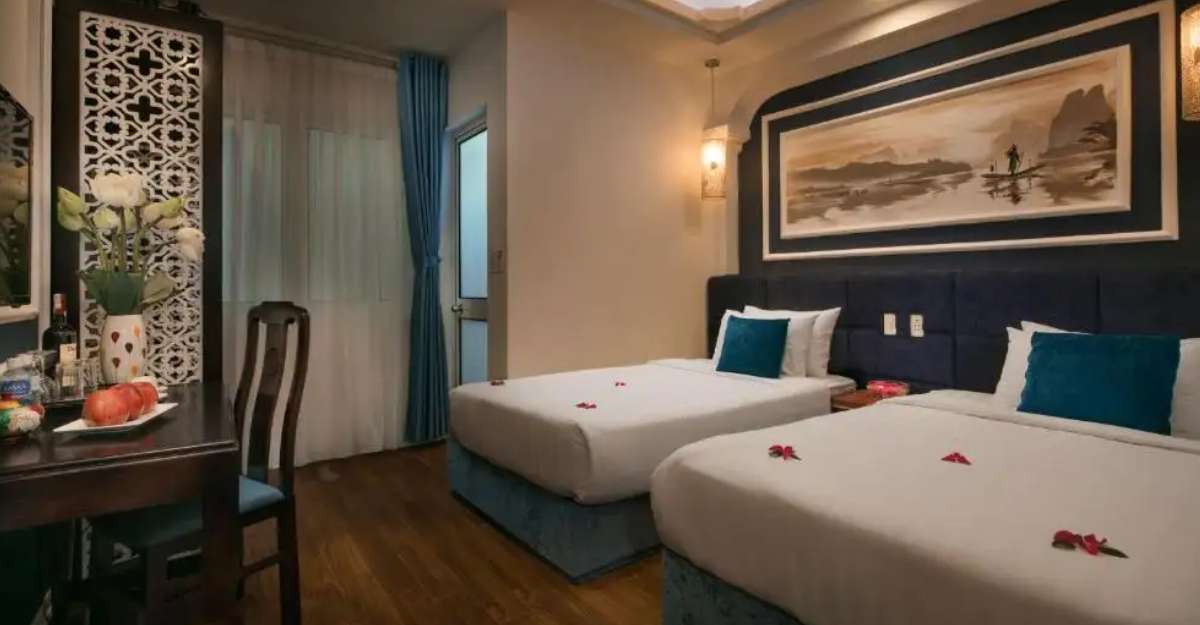 Không gian phòng Superior tại Hanoi Chic Boutique Hotel