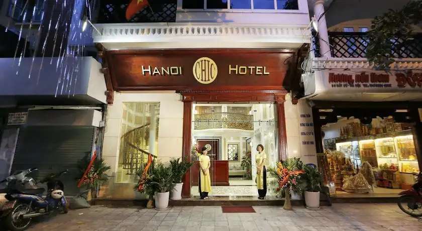 Hình ảnh Hanoi Chic Boutique Hotel nhìn từ bên ngoài
