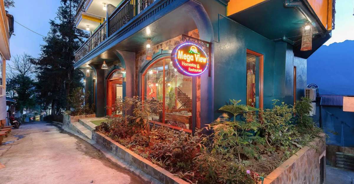 Ảnh Mega View Homestay nhìn từ bên ngoài