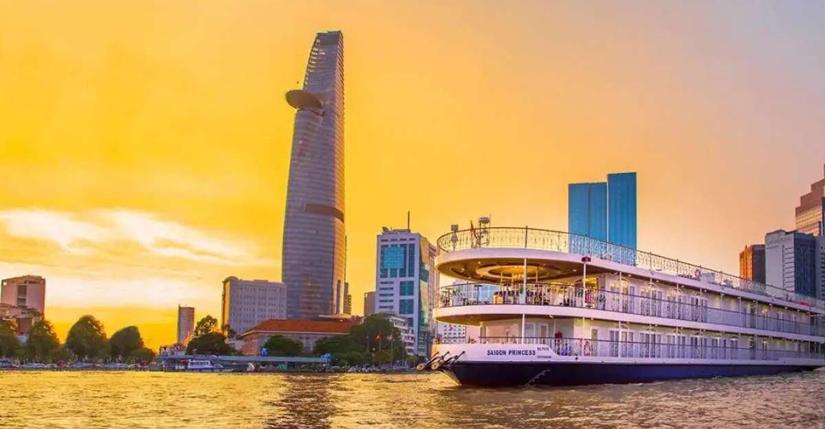 Du ngoạn sông Sài Gòn trên tàu Saigon Princess