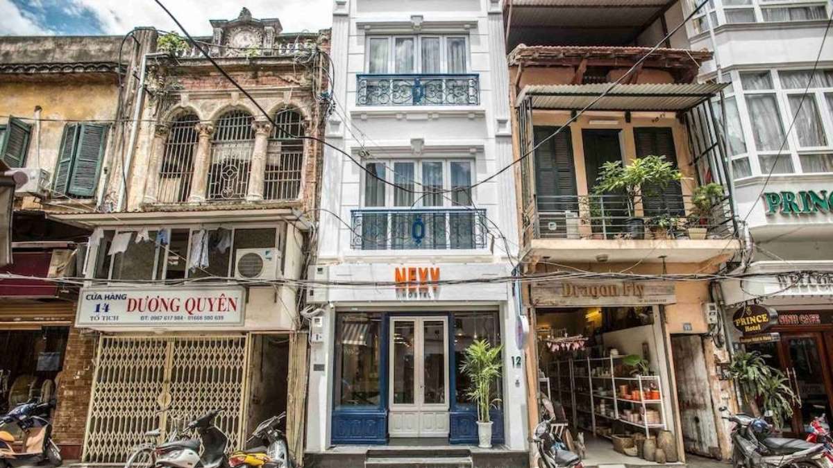 Ảnh Nexy Hostel nhìn toàn cảnh từ bên ngoài