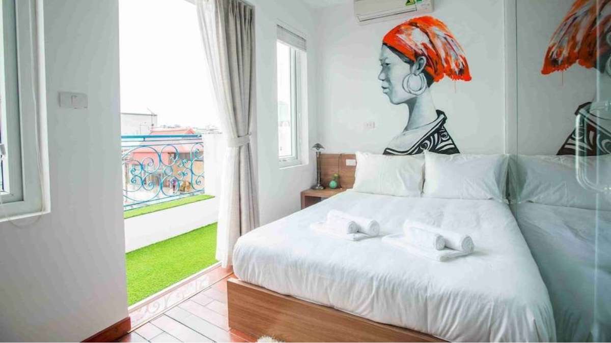 Phòng Double Balcony tại Nexy Hostel