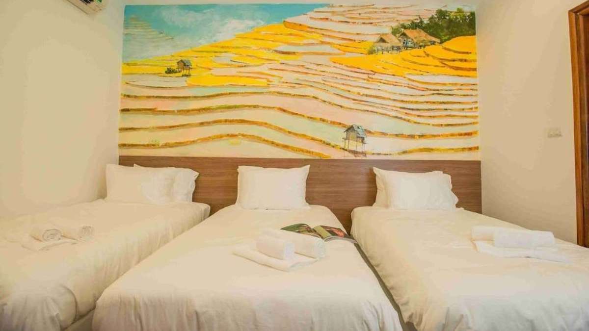 Phòng Triple tại Nexy Hostel