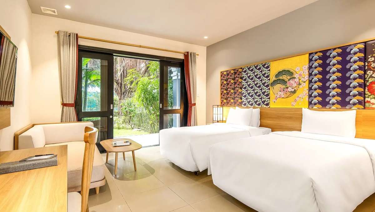 Phòng Hinode Twin Garden View tại Mikazuki Đà Nẵng