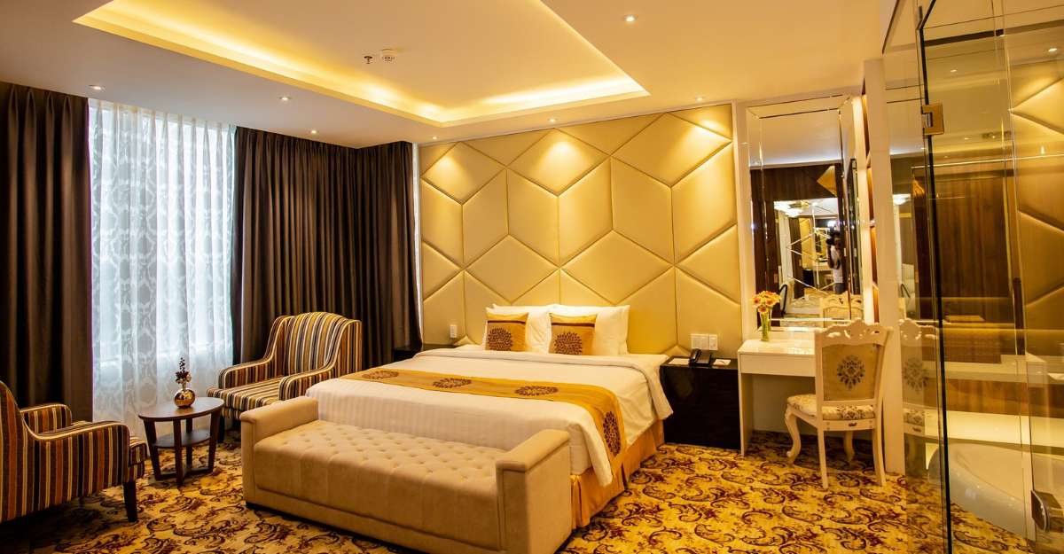 Elizabeth Hotel ảnh phòng Imperial không gian phòng ngủ