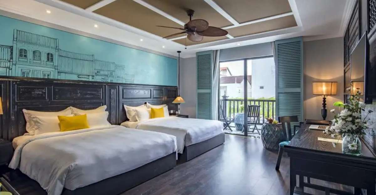 Anio Boutique Hotel Hoi An phòng Family Balcony