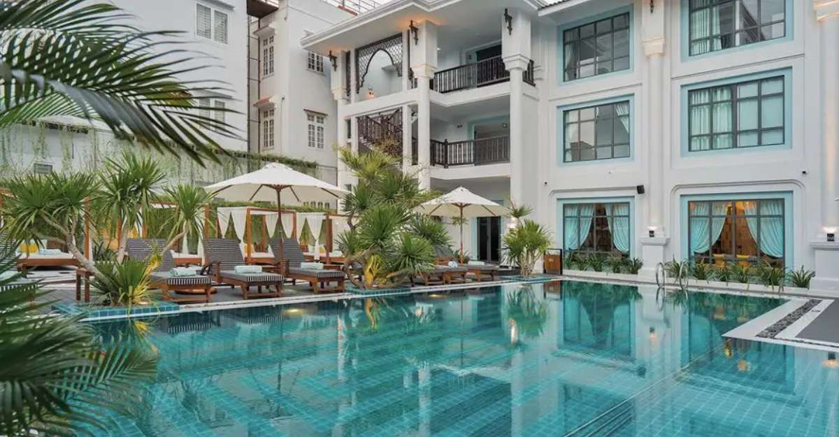 Hồ bơi ngoài trời tại Anio Boutique Hotel Hoi An