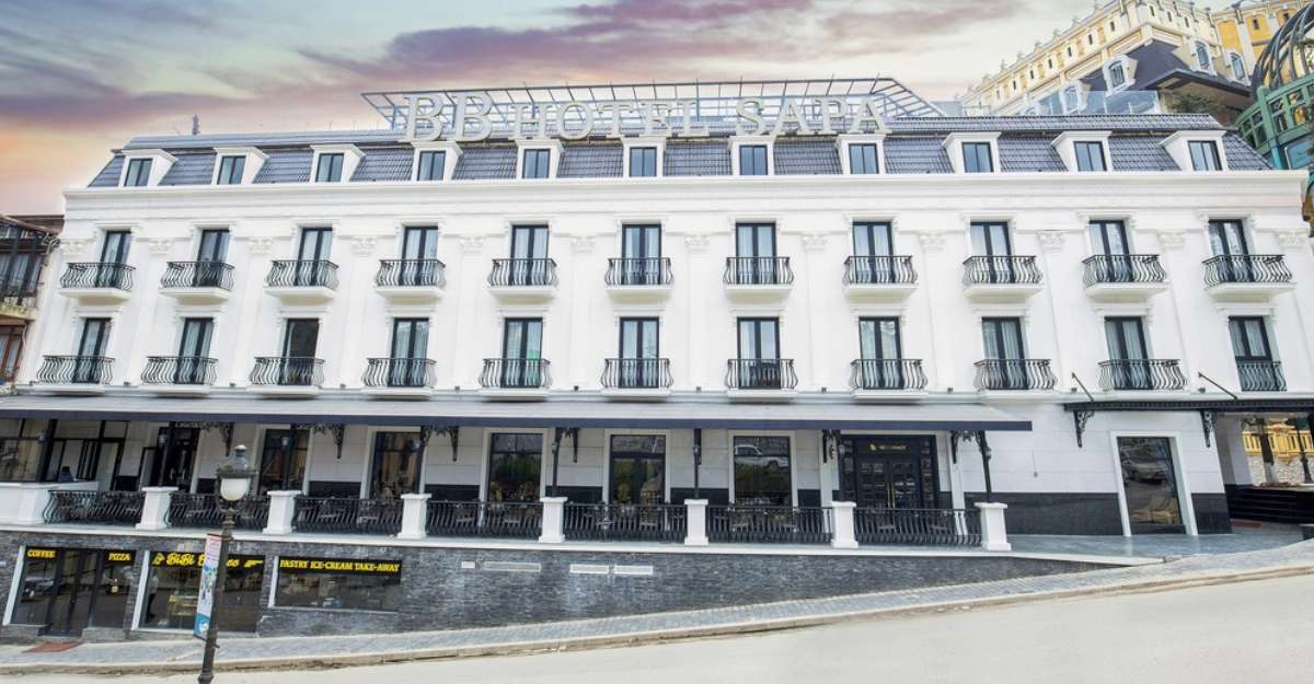 Phong cách kiến trúc của BB Hotel Sapa hiện đại, sang trọng đậm chất tây phương