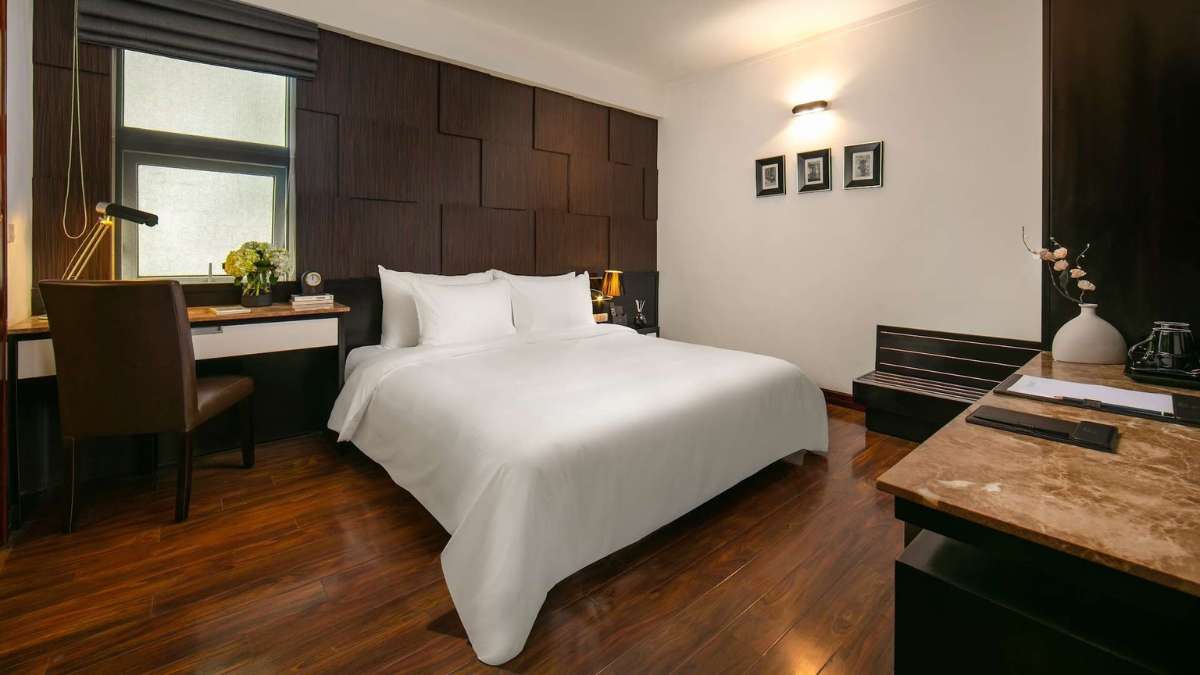 Phòng Cozy Superior tại La Nueva Boutique Hotel Hanoi