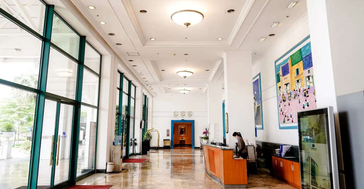 Tiền sảnh của Daeha Serviced Apartment