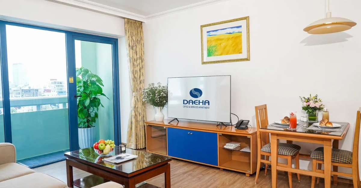 Daeha Serviced Apartment phòng 1 Bedroom Apartment sang trọng và tiện nghi