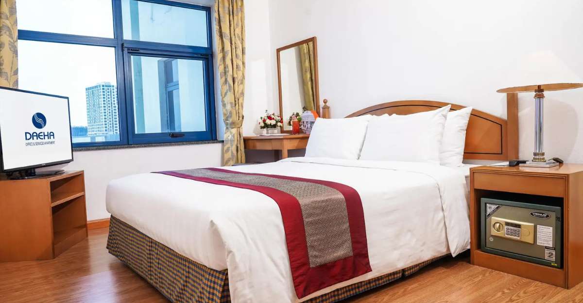 Phòng Apartment đẳng cấp và tiện nghi tại Daeha Serviced Apartment