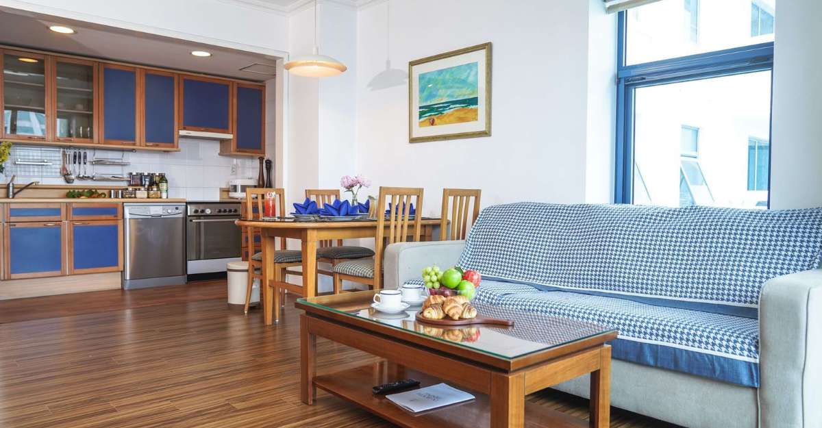 Căn hộ 3 phòng ngủ tại Daeha Serviced Apartment