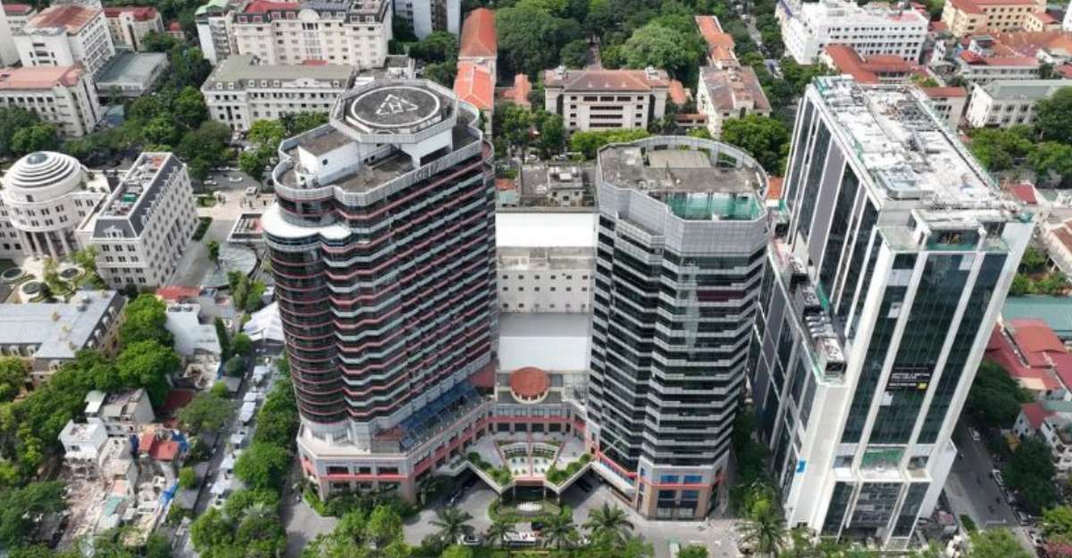 Ảnh Melia Hanoi Hotel từ trên cao