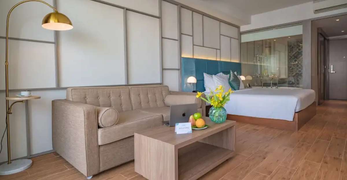 Không gian phòng City Studio Suite tại Seaesta Nha Trang Hotel