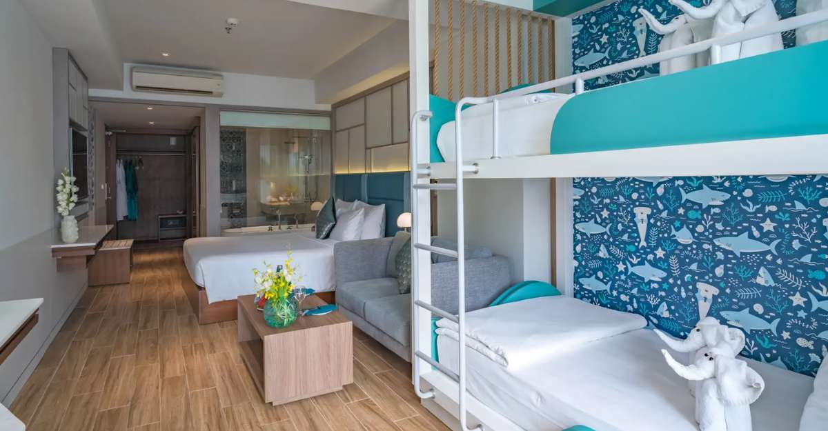 Phòng Family Studio tại Seaesta Nha Trang Hotel