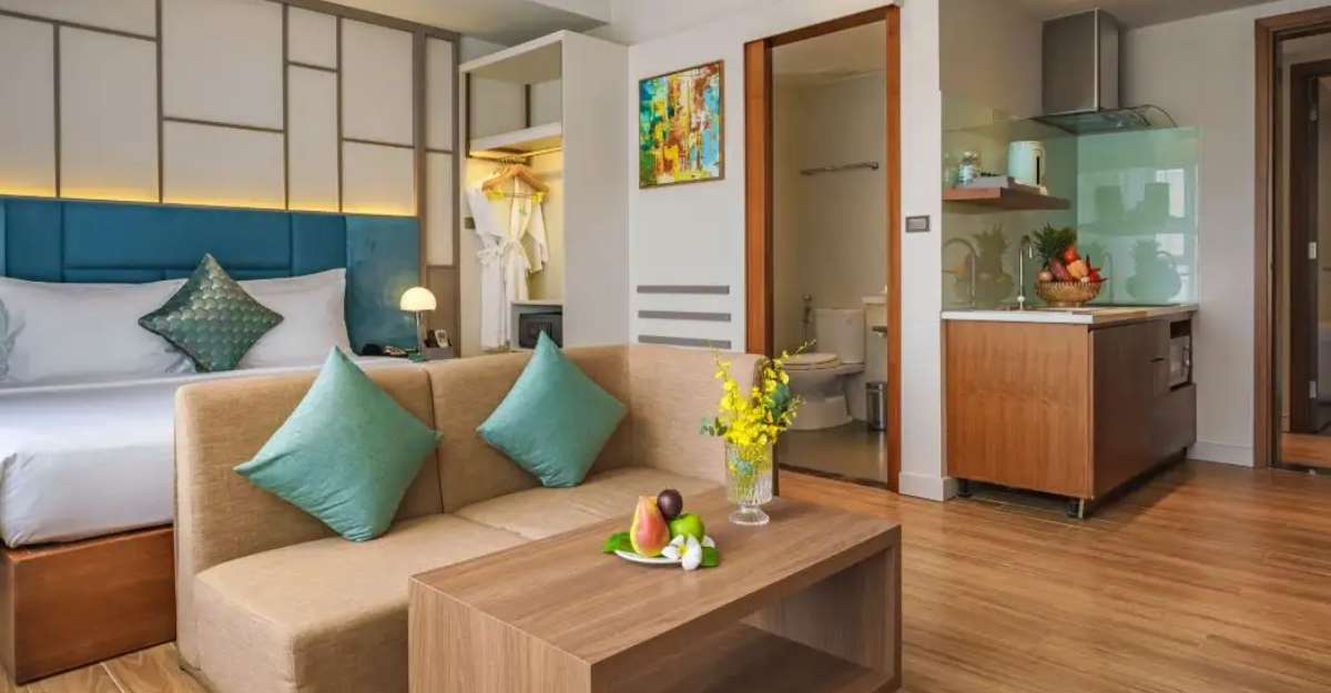 Phòng Family Apartment 2 Bedrooms tại Seaesta Nha Trang Hotel