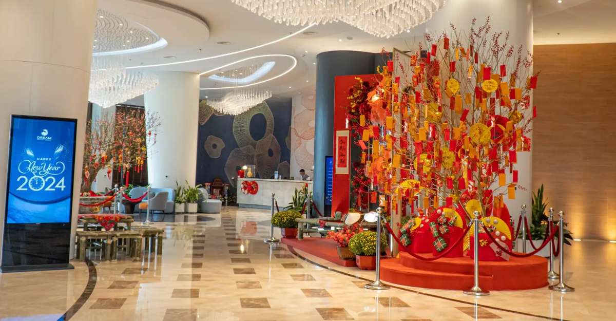 Không gian sang trọng tại Dream Dragon Resort