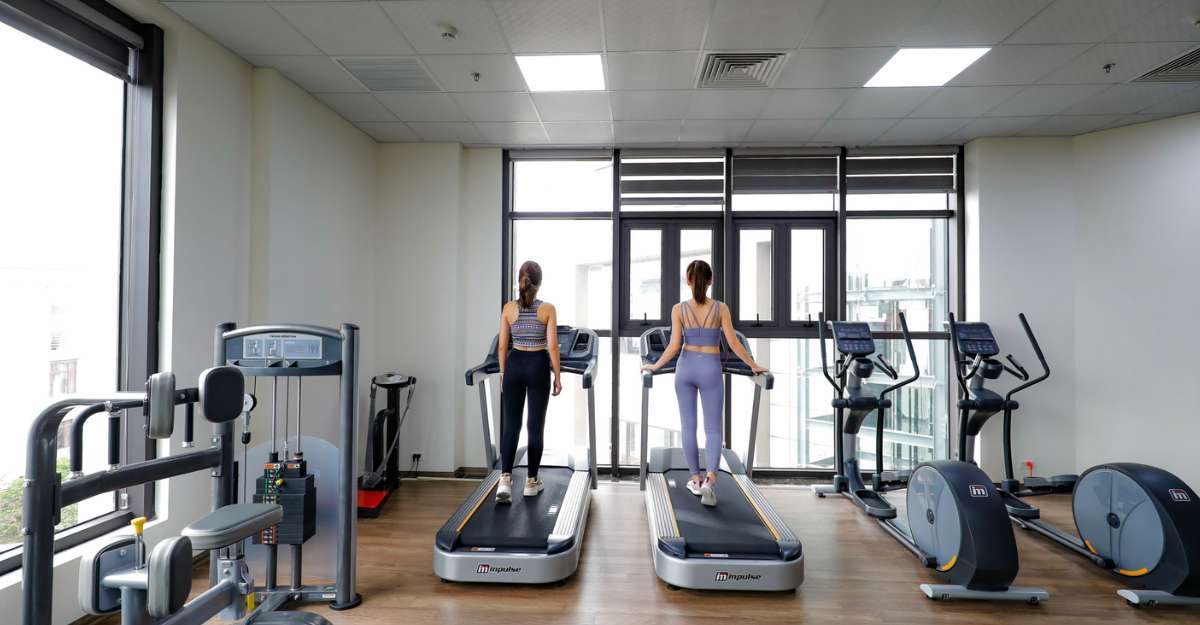 Phòng gym tại Grand Phoenix Hotel Bac Ninh