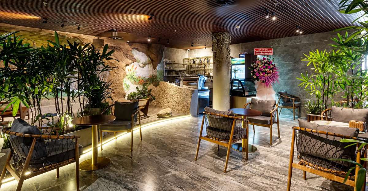 Quầy bar thoải mái, thư giãn tại KunKin Garden ApartHotel & Spa