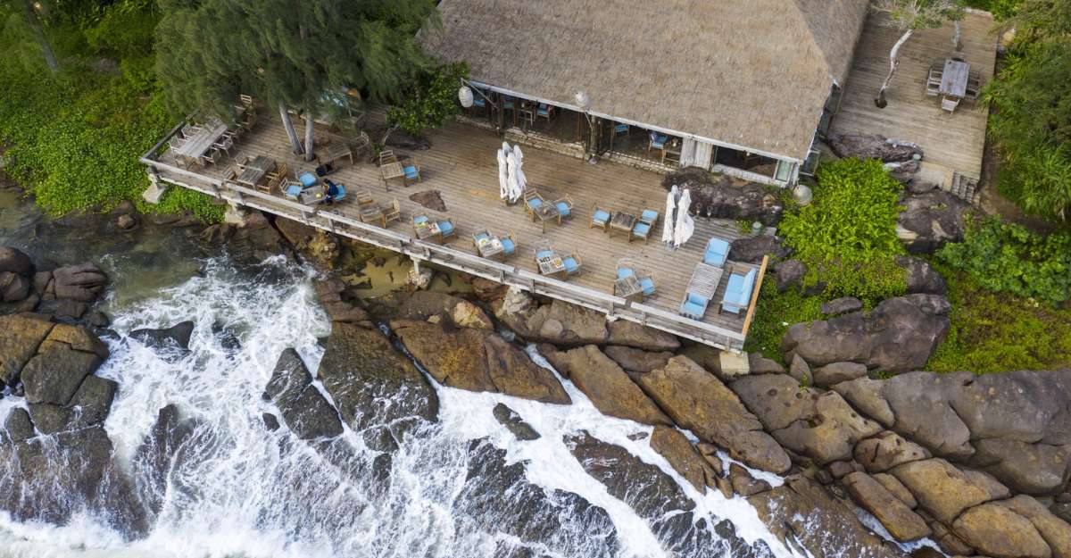 Phong cách kiến trúc của Mango Bay Resort mộc mạc nhưng vẫn sang trọng