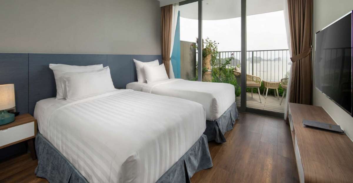 Flamingo Cát Bà Beach Resort phòng Apartment 2 Bedrooms Deluxe Sky Residence