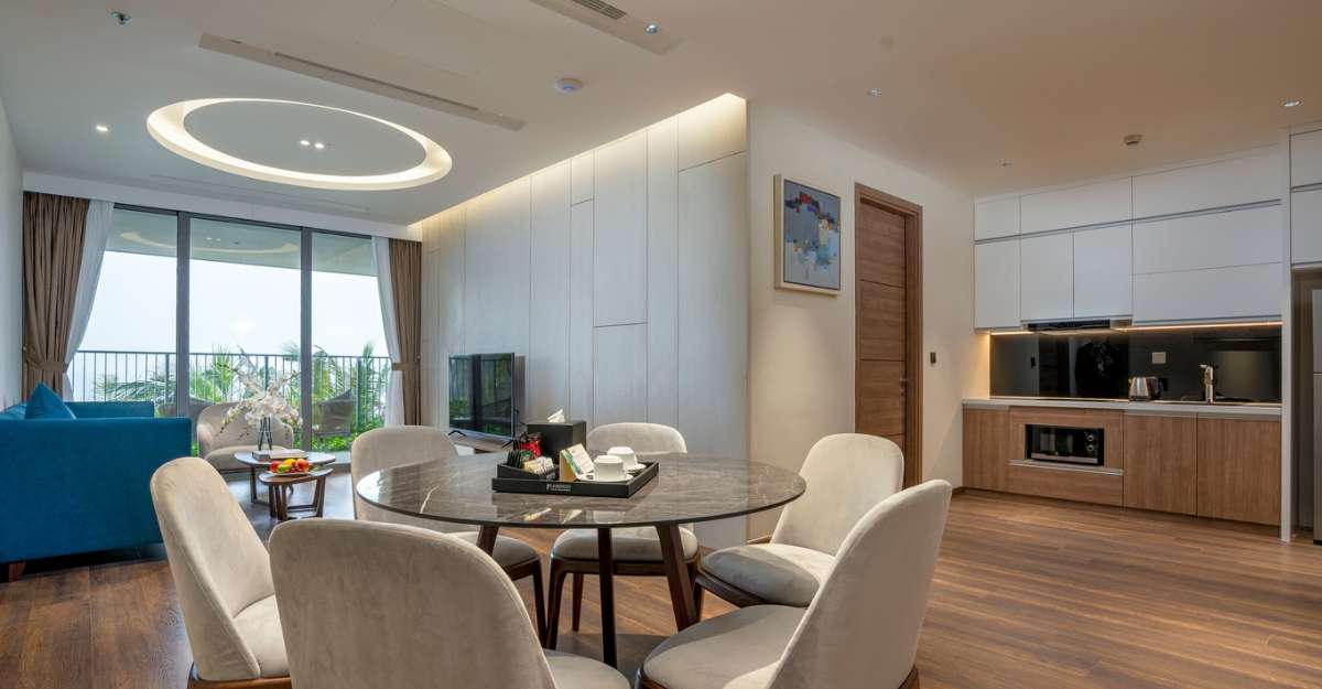 Flamingo Cát Bà Beach Resort phòng Apartment 3 Bedroom Premier Residence Ocean View