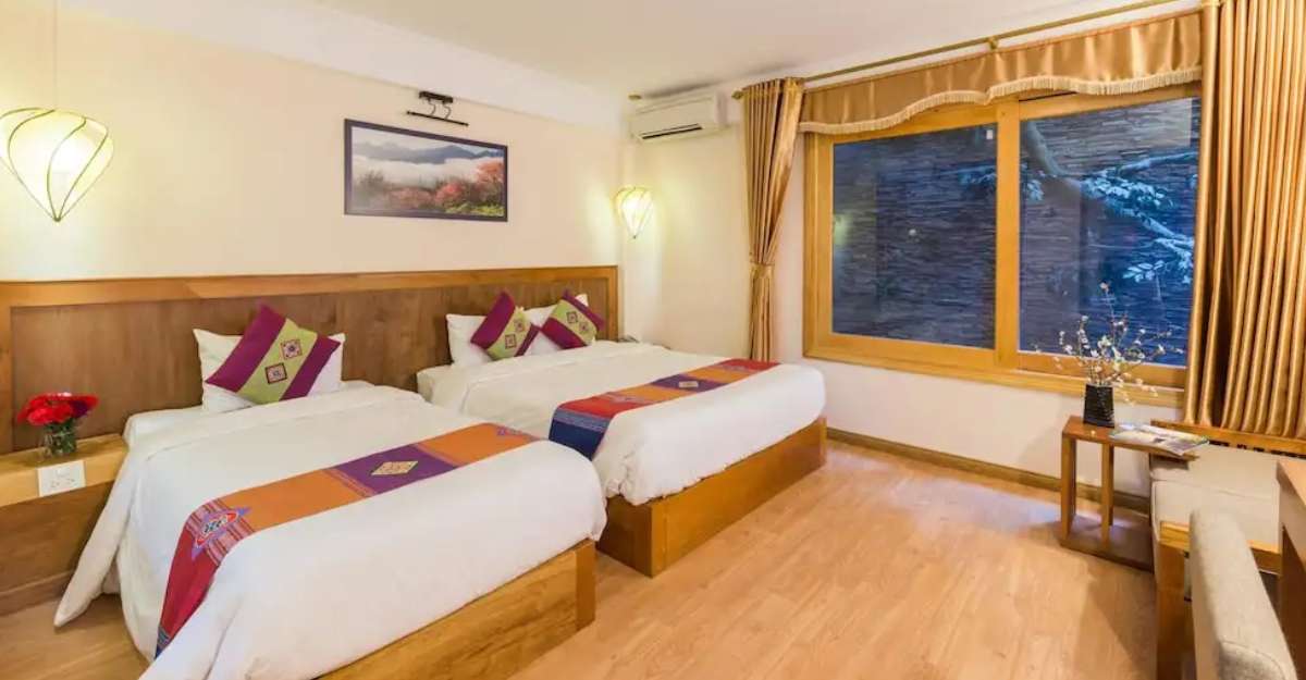 Không gian phòng Standard Double Or Twin tại Sapa Panorama Hotel